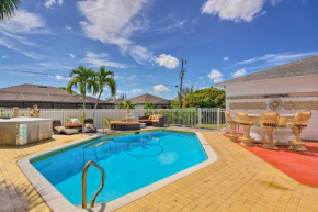 Luxe Cape Coral Home with Heated Pool and Hot Tub